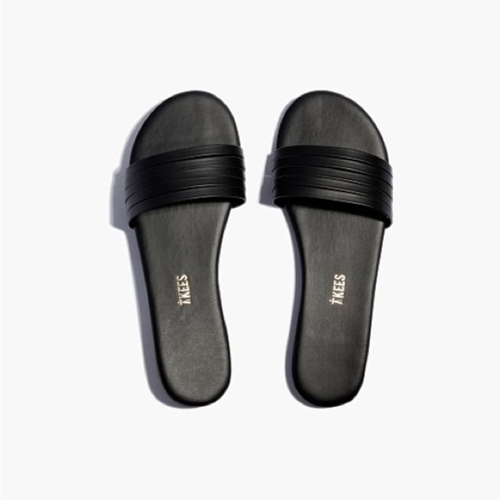 Tkees Austyn Sable Black - Great Condition / Barely Worn - Sz 8 / 39